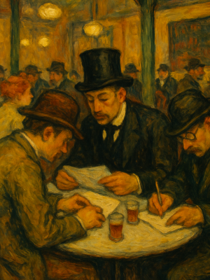 Golden Sunset – Original Acrylic Painting